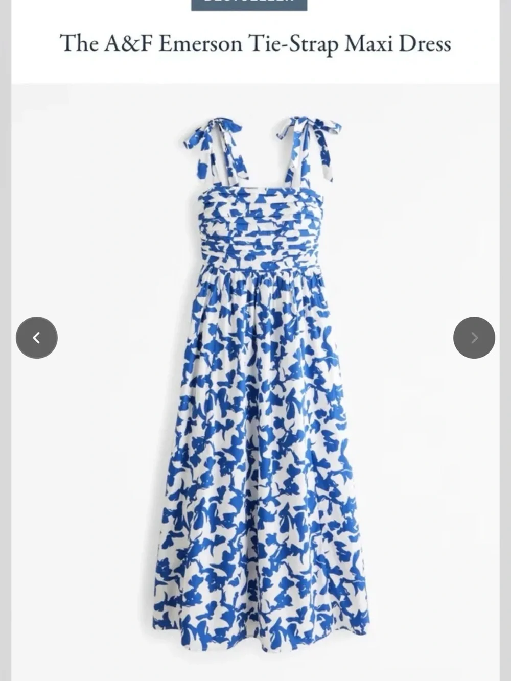 Abercrombie & Fitch sleeveless maxi